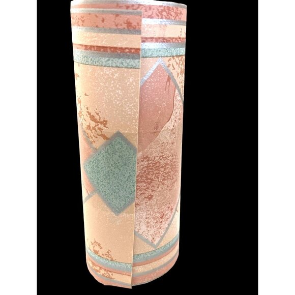 Wallpaper Border Southwestern Geometric Design 9 Rolls=48.6 Yards Vintage *READ* - Picture 11 of 15